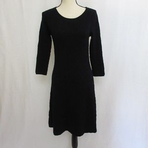 Comptoir Des Cotonniers Long Sleeve Wool Dress